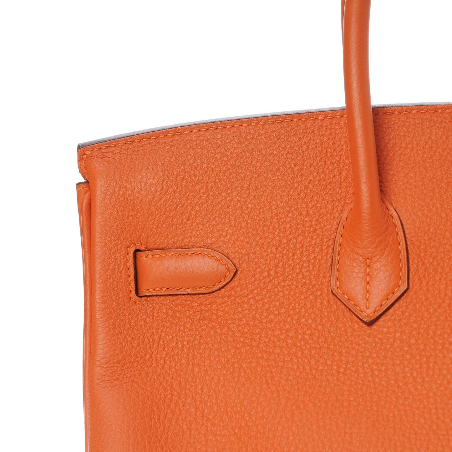 Togo Birkin 35 Orange