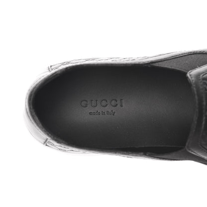 Gucci Microguccissima Womens Slip On Sneakers 37 Black 8 of 9