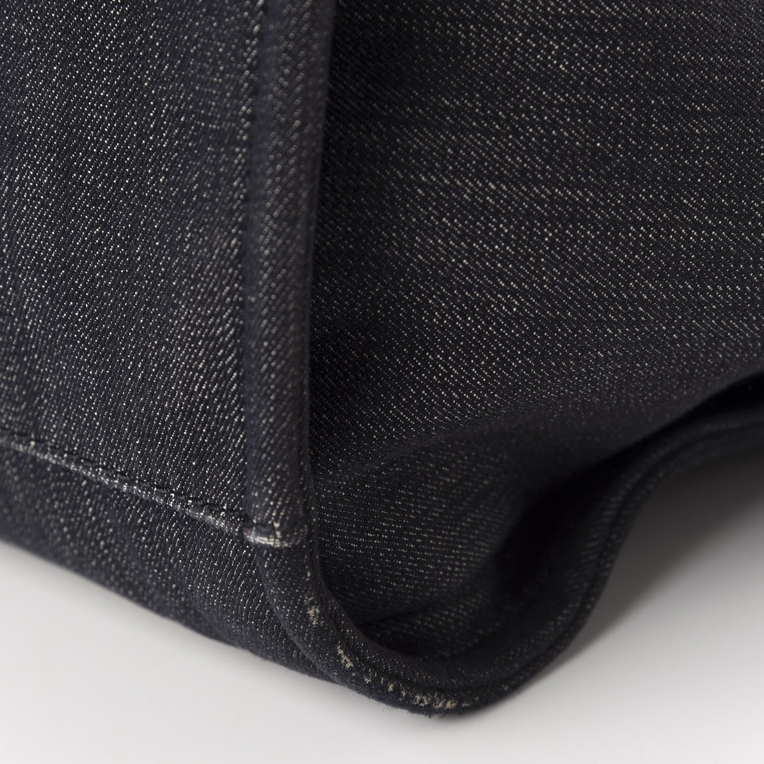 Chanel Denim Medium Deauville Tote Dark Blue 16 of 17