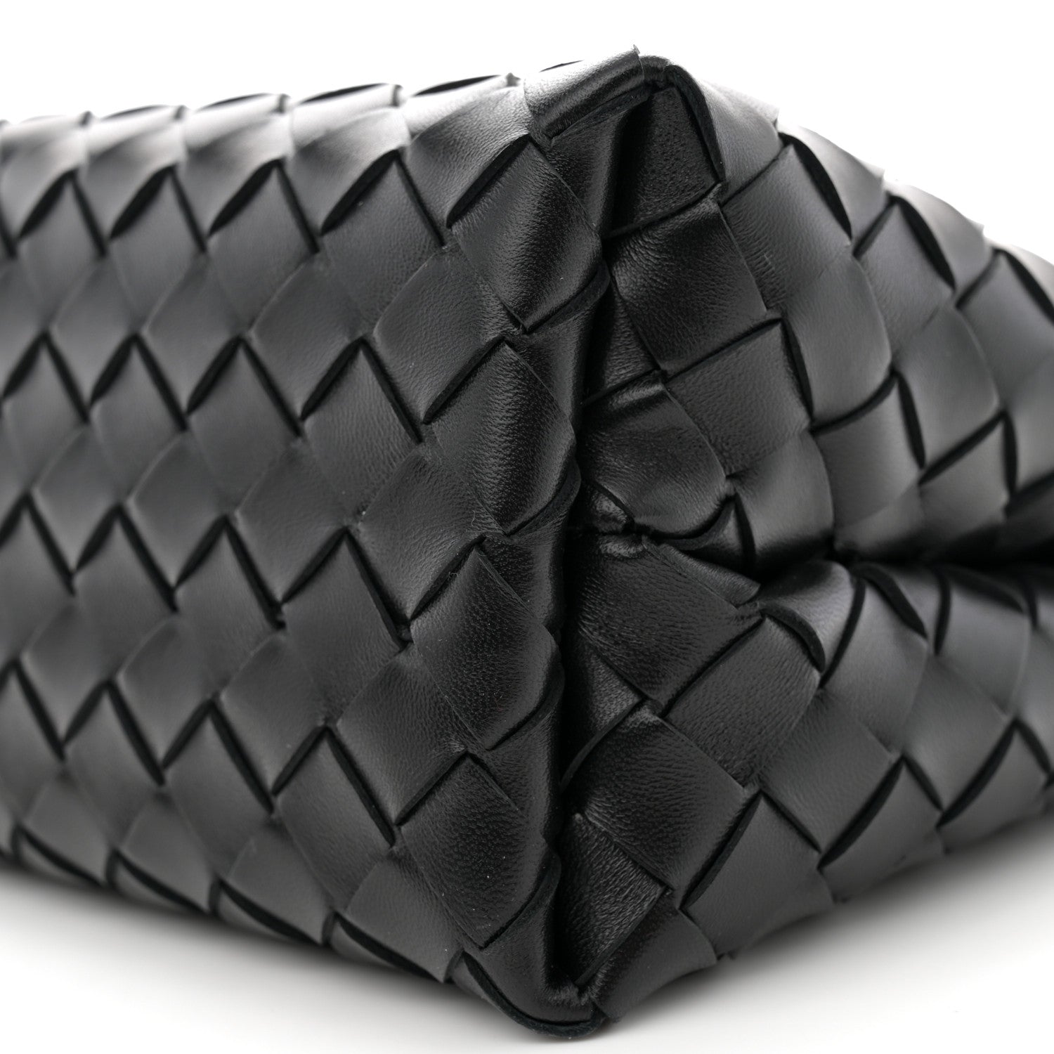 Bottega Veneta Nappa Intrecciato Small Andiamo With Chain Shoulder Bag Black 9 of 9