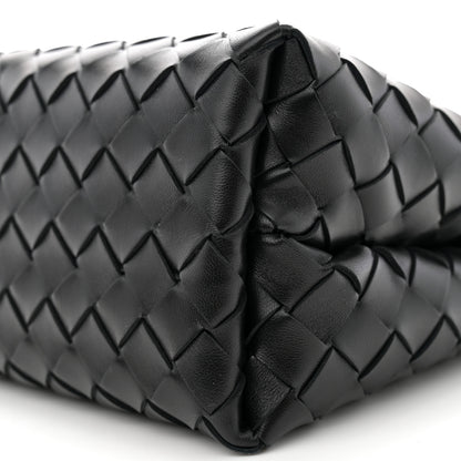 Bottega Veneta Nappa Intrecciato Small Andiamo With Chain Shoulder Bag Black 9 of 9