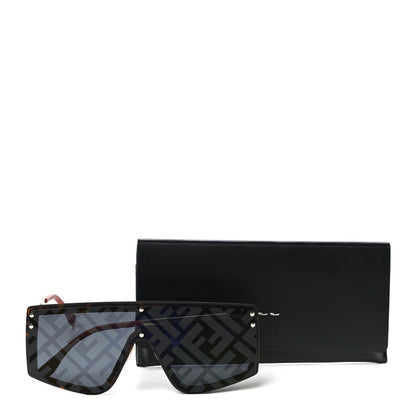 Fendi FF Shield Sunglasses FF M0076/G/S Black 7 of 7