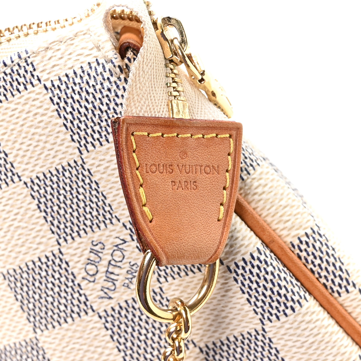 Louis Vuitton Damier Azur Eva Clutch 6 of 11