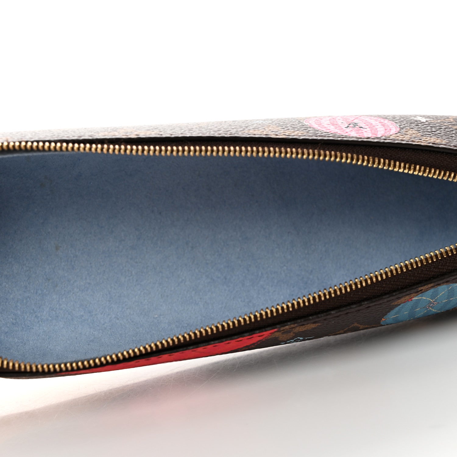 Louis Vuitton Monogram 2022 Christmas Animation Paris Vivienne Balloon Elizabeth Pencil Pouch 5 of 11