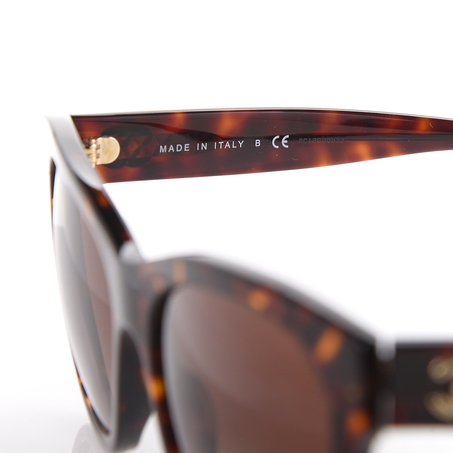 Chanel Acetate CC Sunglasses 714 Dark Tortoise 6 of 7
