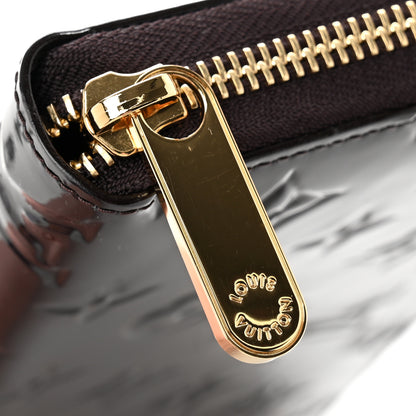 Louis Vuitton Vernis Zippy Wallet Amarante 8 of 8