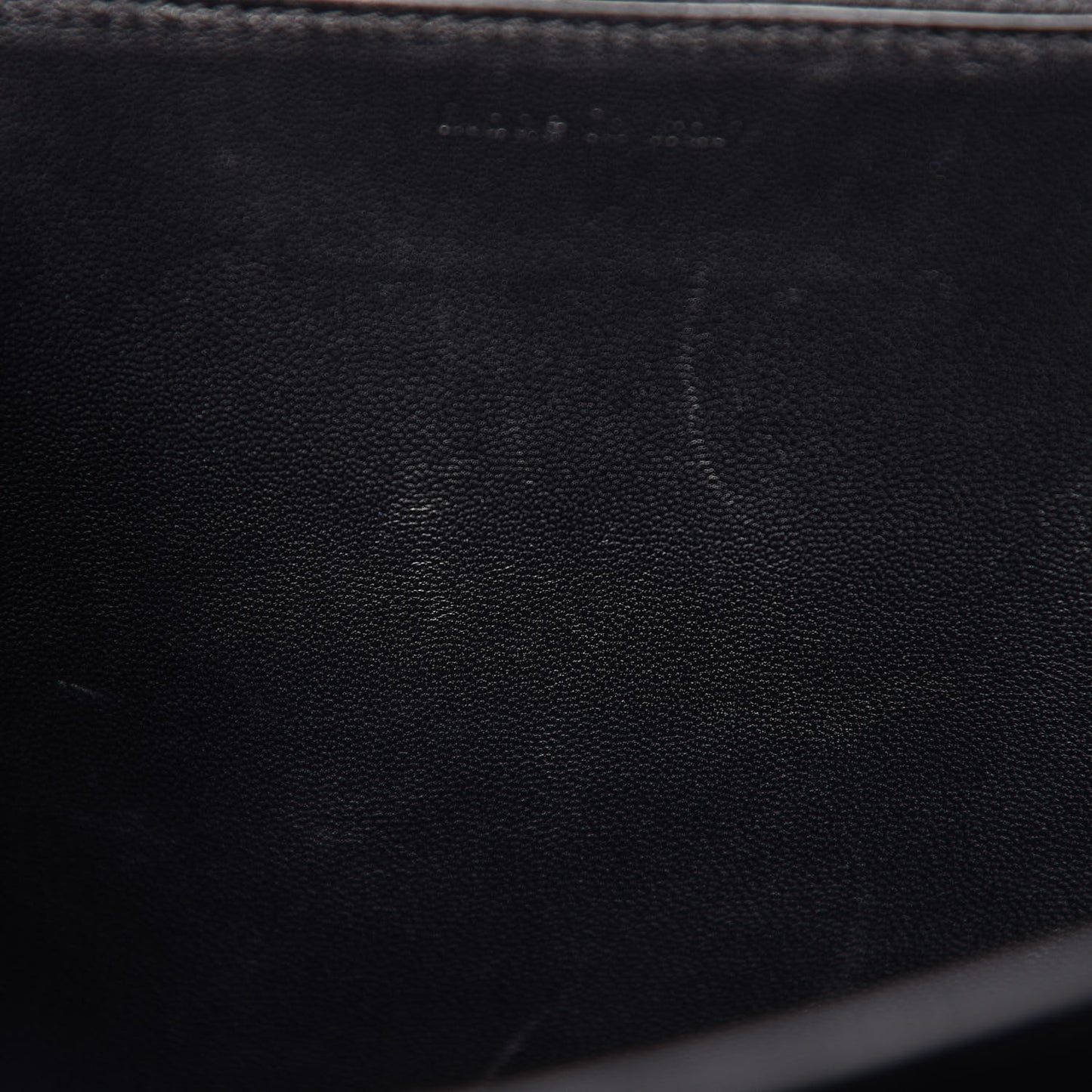 Goatskin Medium Classic Box Flap Bag Black
