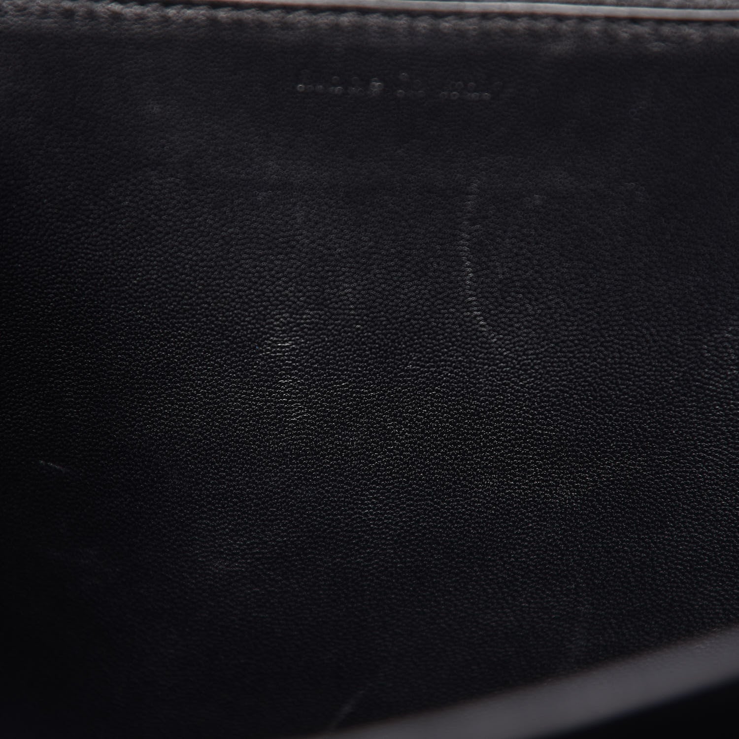 Celine Goatskin Medium Classic Box Flap Bag Black 12 of 13