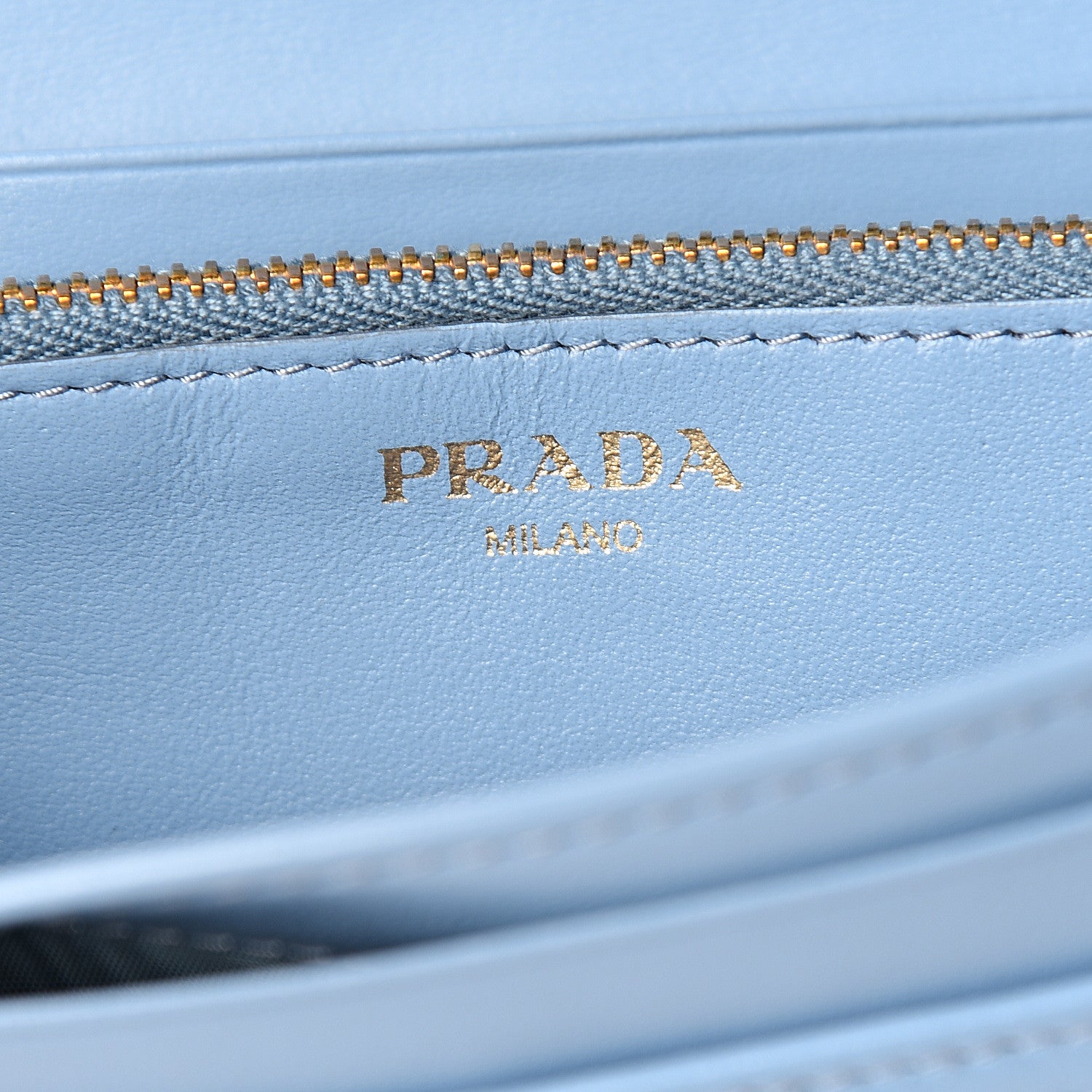 Prada Soft Calf Quilted Continental Flap Wallet Astrale 5 of 7