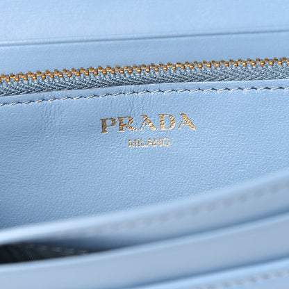 Prada Soft Calf Quilted Continental Flap Wallet Astrale 5 of 7