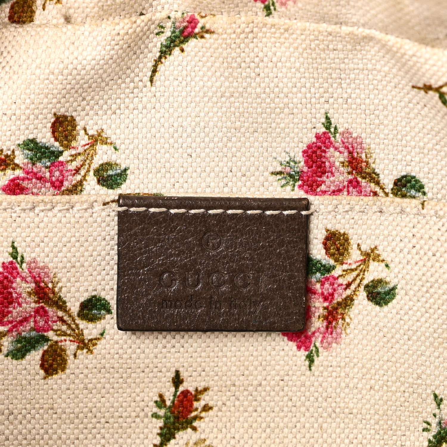 Gucci GG Supreme Monogram Web Neo Vintage Shoulder Bag Beige New Acero Crop 6 of 10