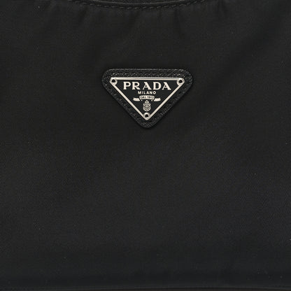 Prada Tessuto Nylon Saffiano Mini Re-Edition 2005 Bag Black 7 of 9