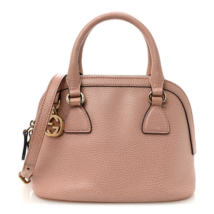 Gucci Dollar Calfskin Small GG Charm Dome Bag Soft Pink 1 of 11