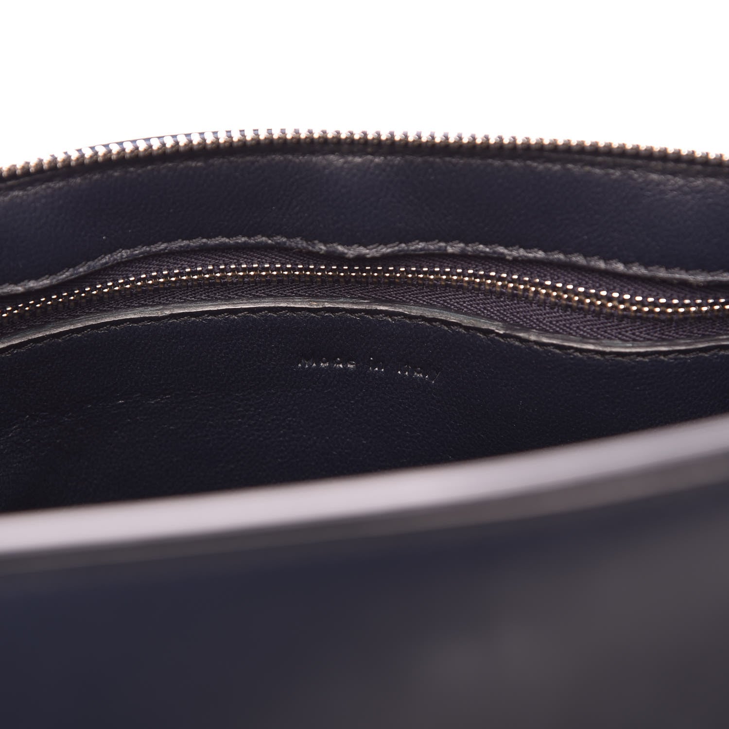 Celine Smooth Calfskin Medium Tri-Color Edge Shoulder Bag 7 of 15