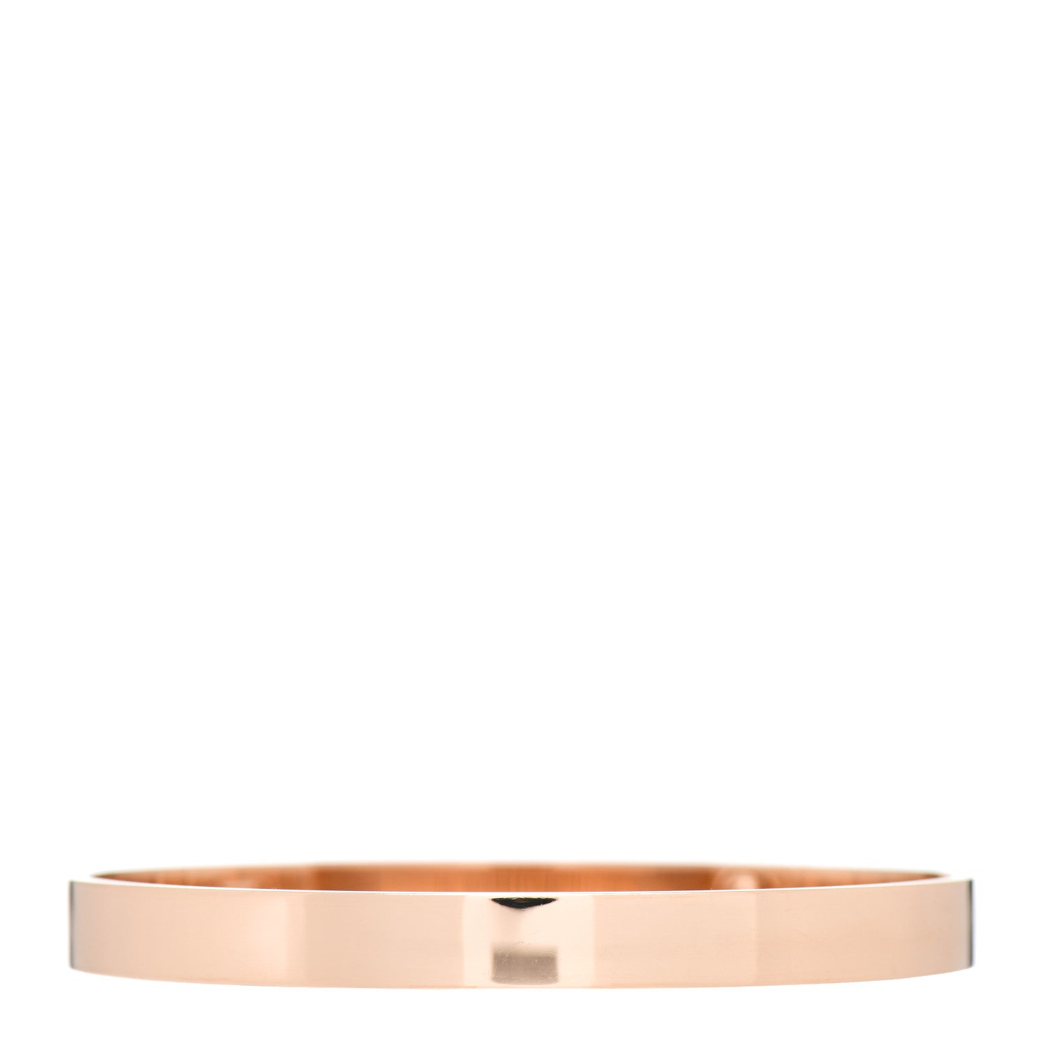 Hermes 18K Rose Gold Diamond PM Collier De Chien Pave Bracelet SH 3 of 5