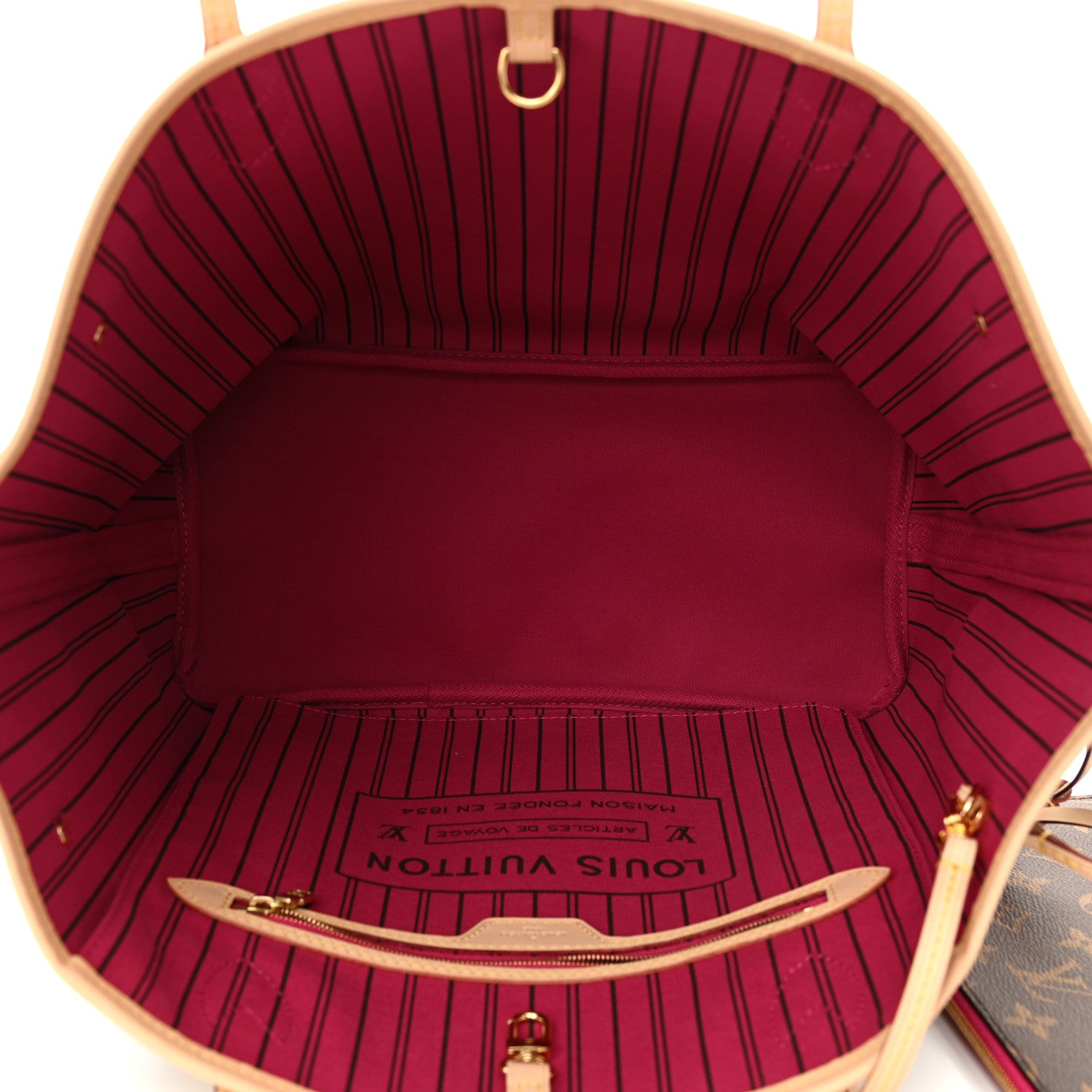 Louis Vuitton Monogram Neo Neverfull MM Pivoine 6 of 12