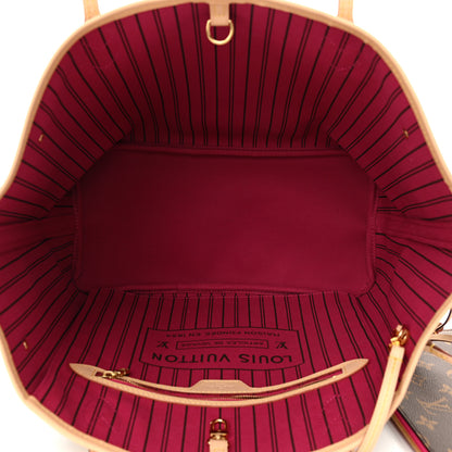 Louis Vuitton Monogram Neo Neverfull MM Pivoine 6 of 12