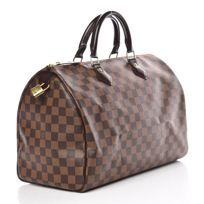 Louis Vuitton Damier Ebene Speedy 35 3 of 13