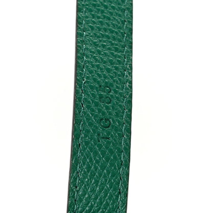 Valentino Garavani Grainy Calfskin VSling Belt Bag English Green 10 of 11