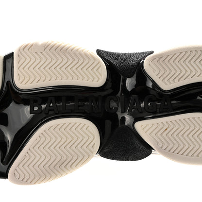 Balenciaga Fabric Mesh Washed Effect Womens Triple S Sneakers 39 Pink White Black 8 of 8