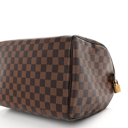 Louis Vuitton Damier Ebene Speedy 30 9 of 9