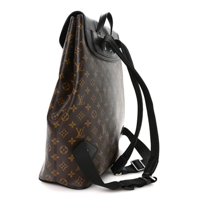 Louis Vuitton Monogram Macassar Palk Backpack 2 of 9