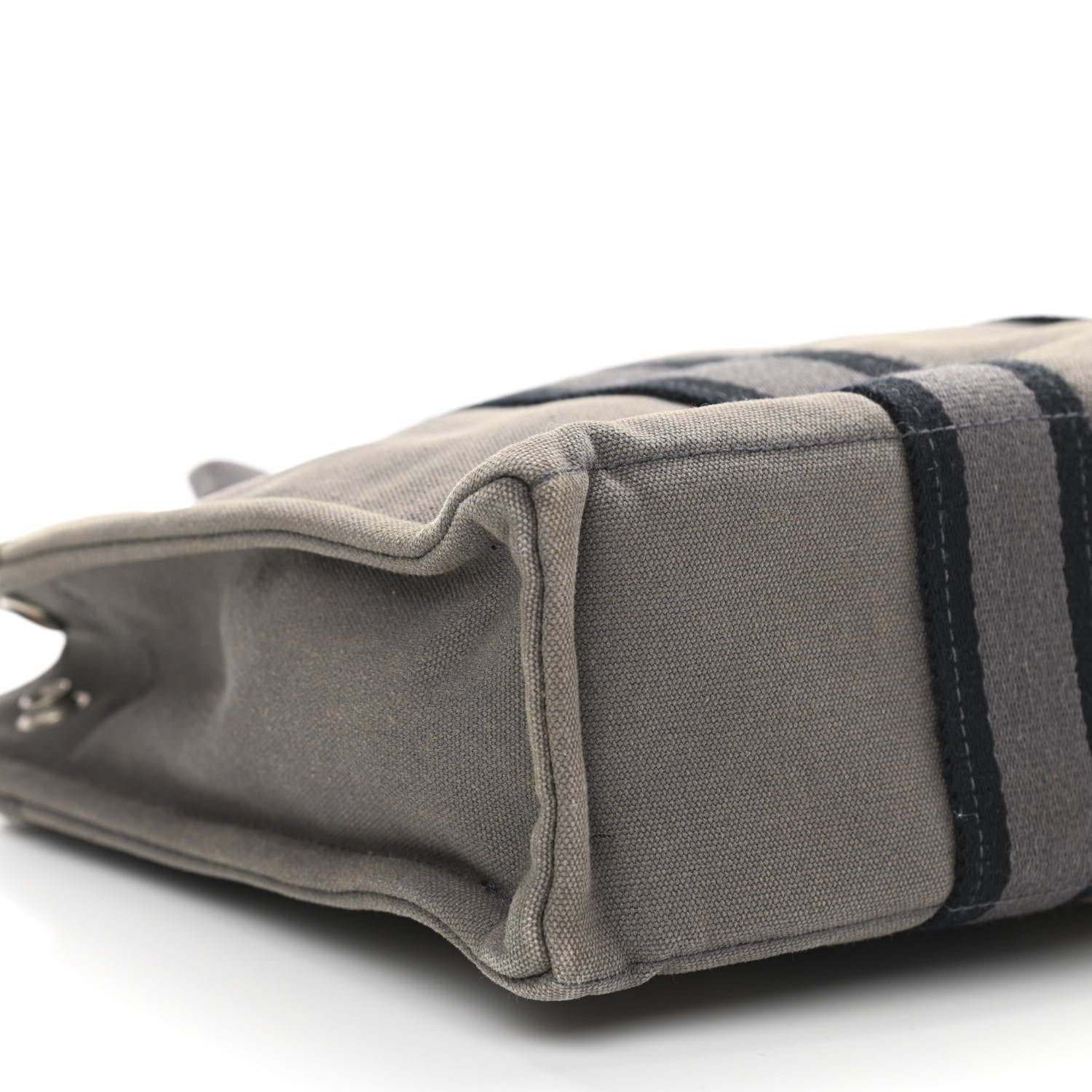 Hermes Canvas Fourre Tout PM Grey 8 of 9