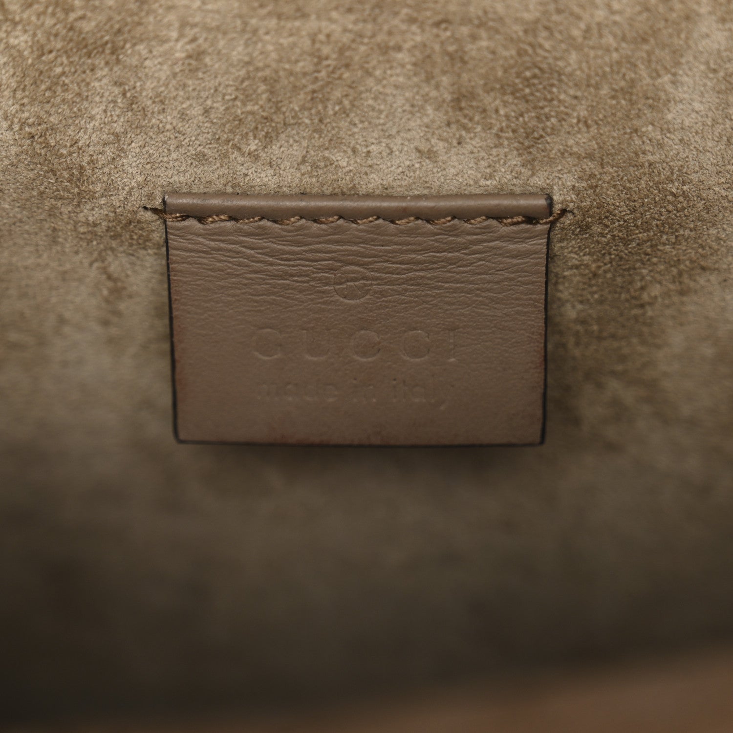 Gucci GG Supreme Monogram Mini Dionysus Shoulder Bag Taupe 1870141
