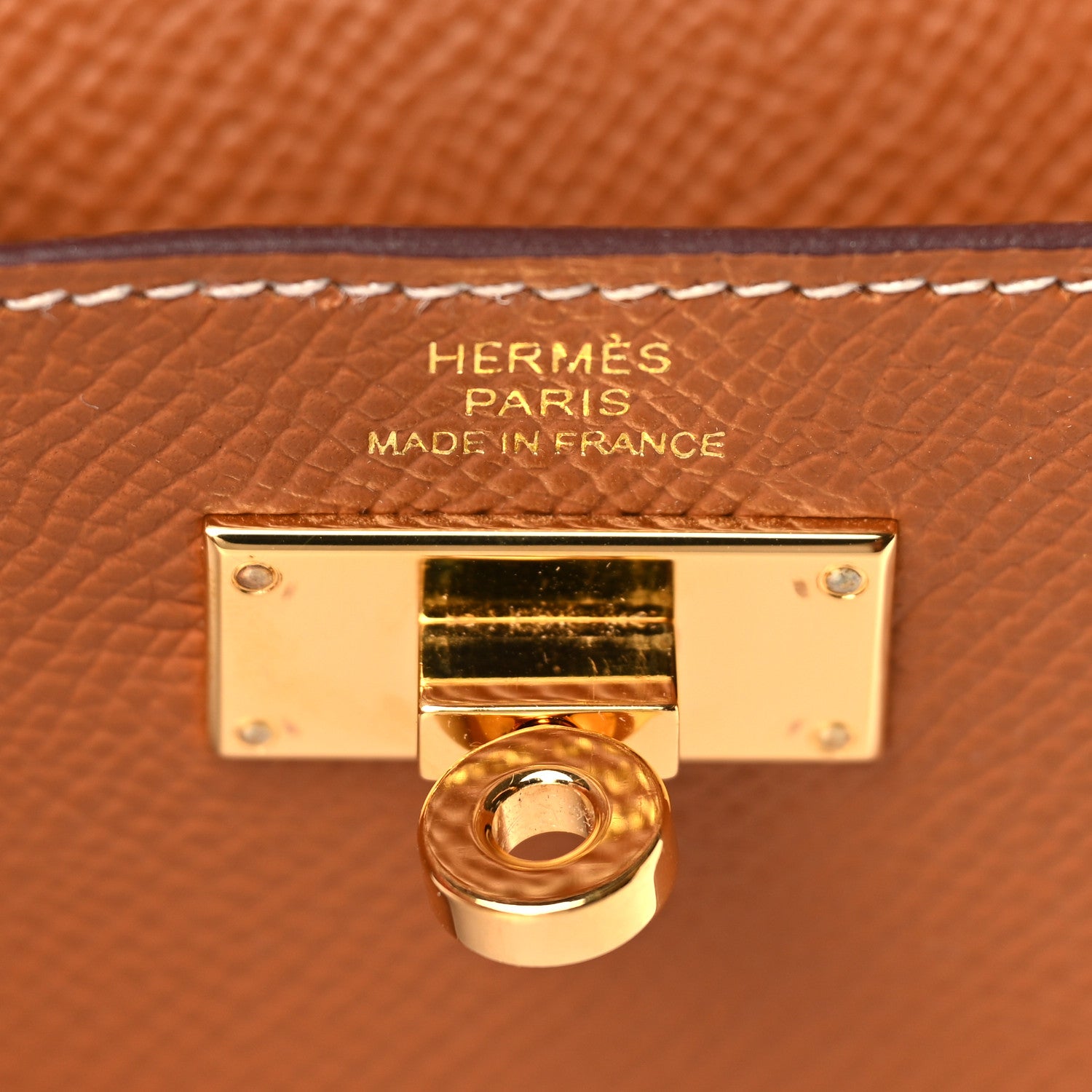 Hermes Epsom Kelly Pocket Compact Wallet Gold 6 of 8