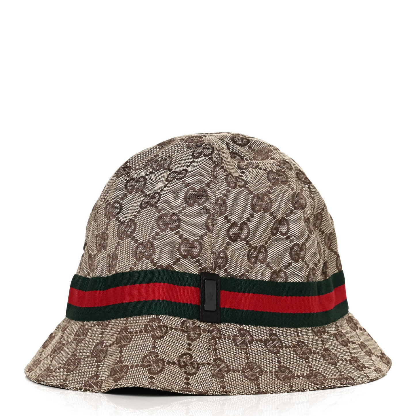 Monogram Web Bucket Hat L Brown