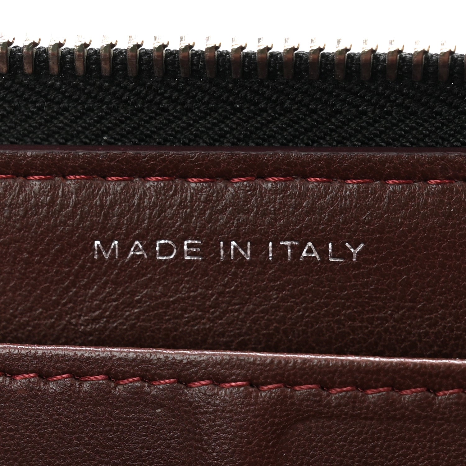 Chanel Lambskin Quilted Large Gusset Zip Around Wallet Black 8 of 11