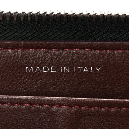 Chanel Lambskin Quilted Large Gusset Zip Around Wallet Black 8 of 11