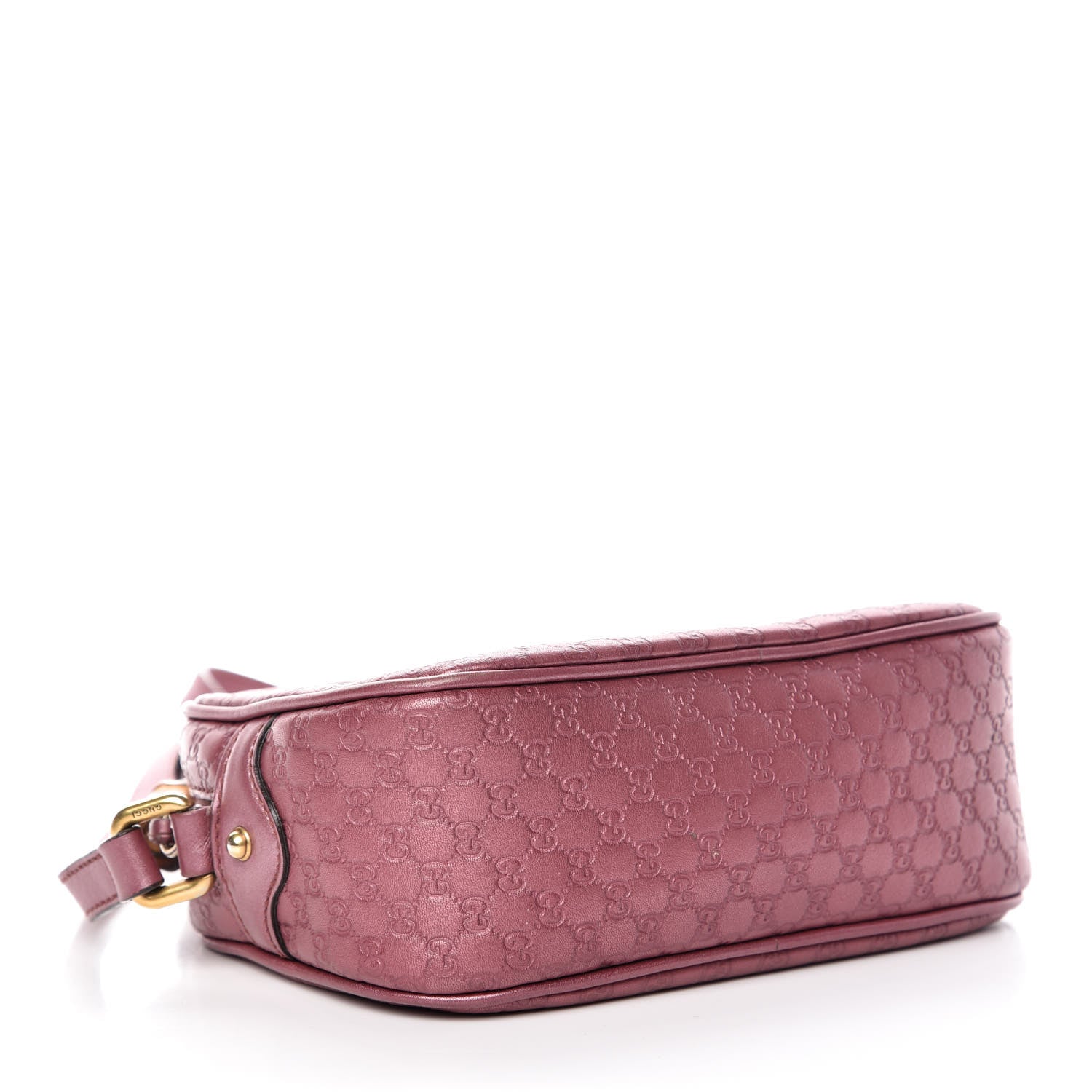 Gucci Metallic Soft Microguccissima Sunshine Disco Crossbody Bag Vintage Rose 4 of 19