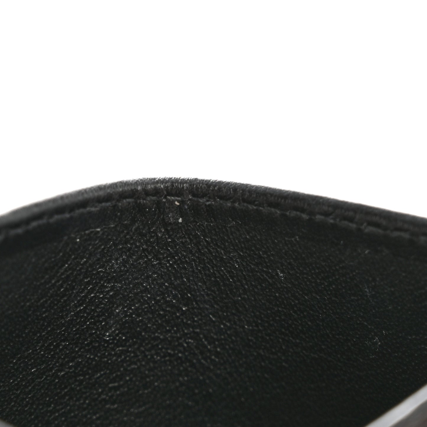 Calfskin Matelasse GG Marmont Card Holder Black