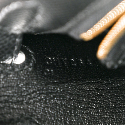 Hermes Epsom Kelly Sellier 25 Black 7 of 11