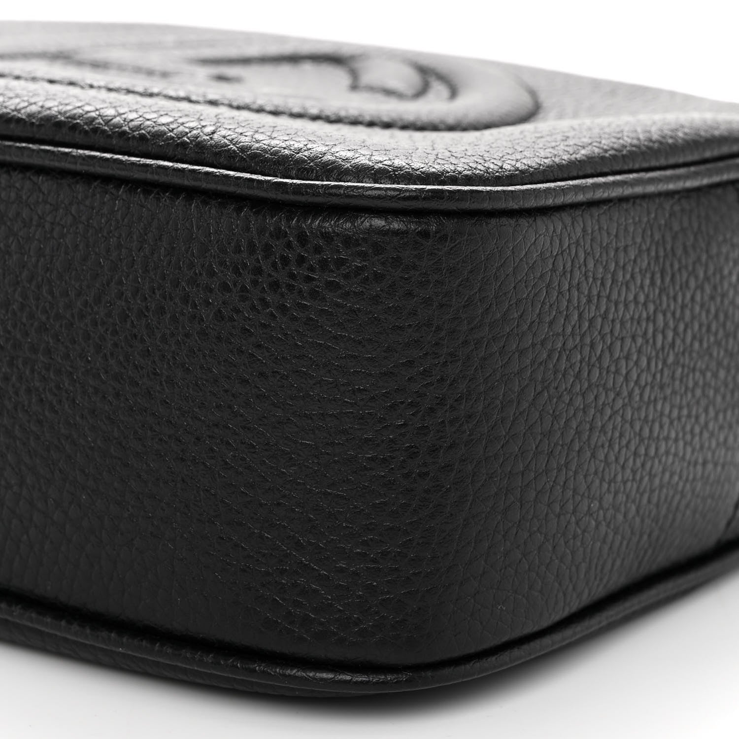 Gucci Pebbled Calfskin Small Soho Disco Bag Black 10 of 12