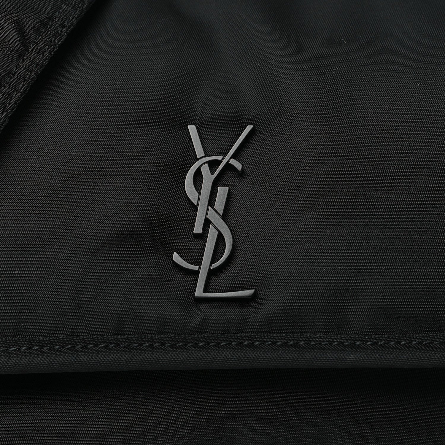 Saint Laurent Econyl Nylon Small Niki Messenger Black 8 of 10