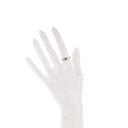 Cartier 18K Pink Yellow White Gold Extra Small Trinity Ring 52 6 2 of 5