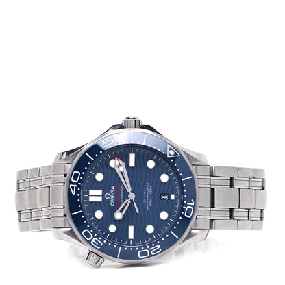 Omega Stainless Steel 42mm Seamaster Diver 300M Automatic Watch Blue 210.30.42.20.03.001 2 of 5