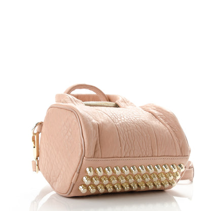 Alexander Wang Pebbled Lambskin Mini Rockie Blush Pale Gold Hardware 4 of 7