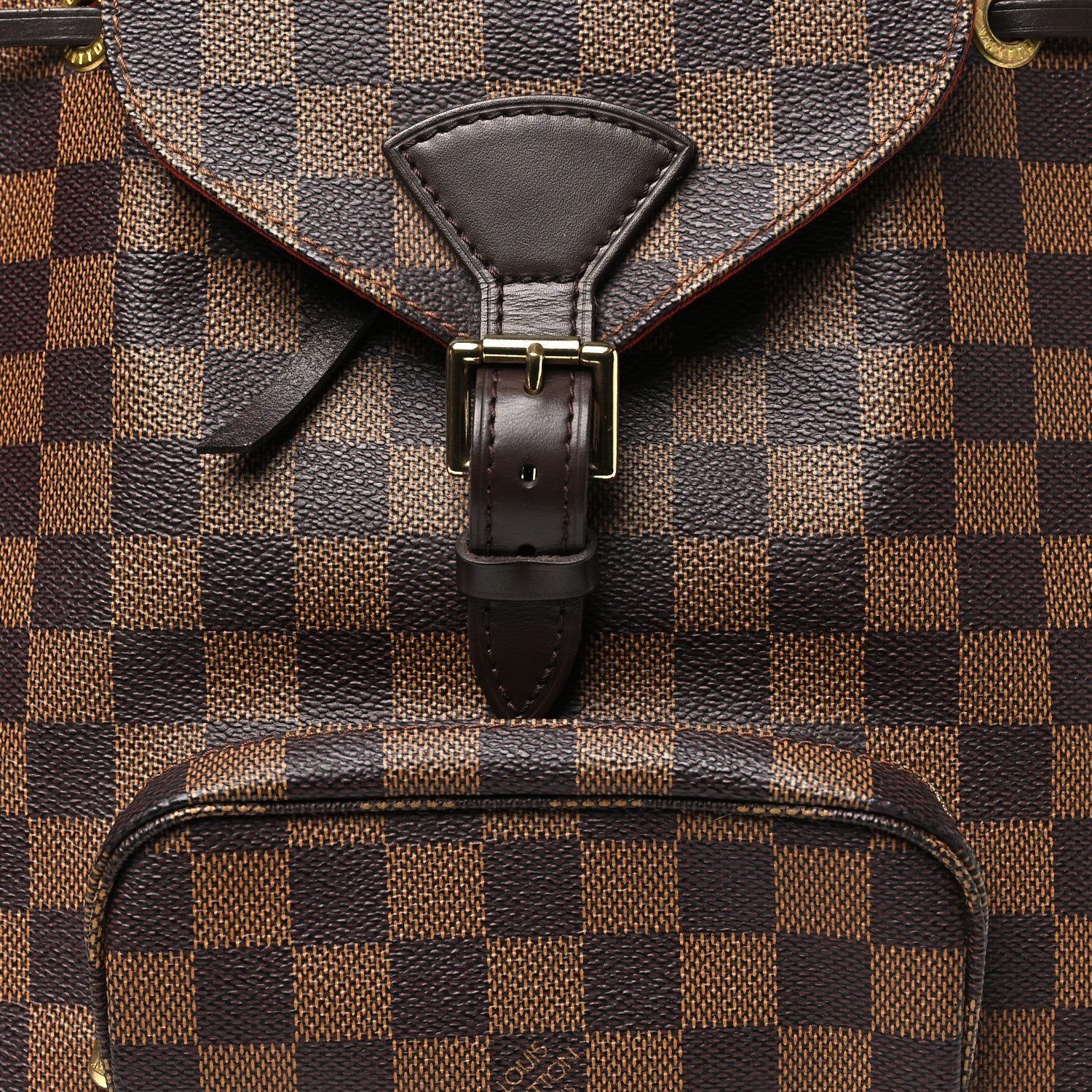 Louis Vuitton Damier Ebene Montsouris MM Backpack 8 of 10