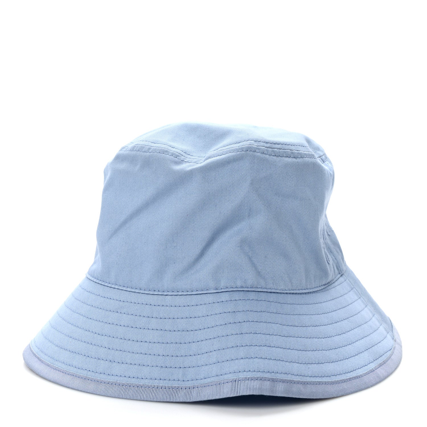 Gucci Cotton Logo Cabris Bucket Hat L Porcelain Light Blue 6 of 9