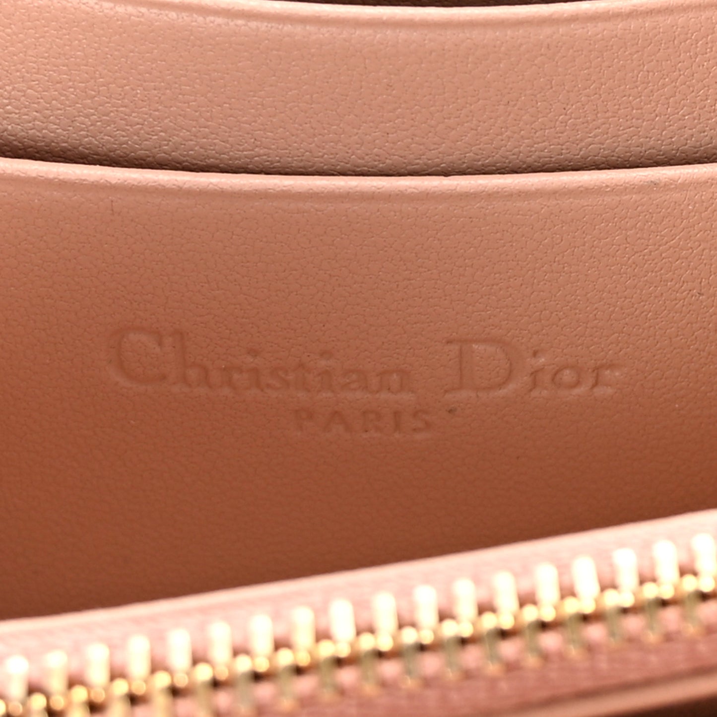 Lambskin Cannage Small Lady Dior Voyageur Coin Purse Rose Des Vents