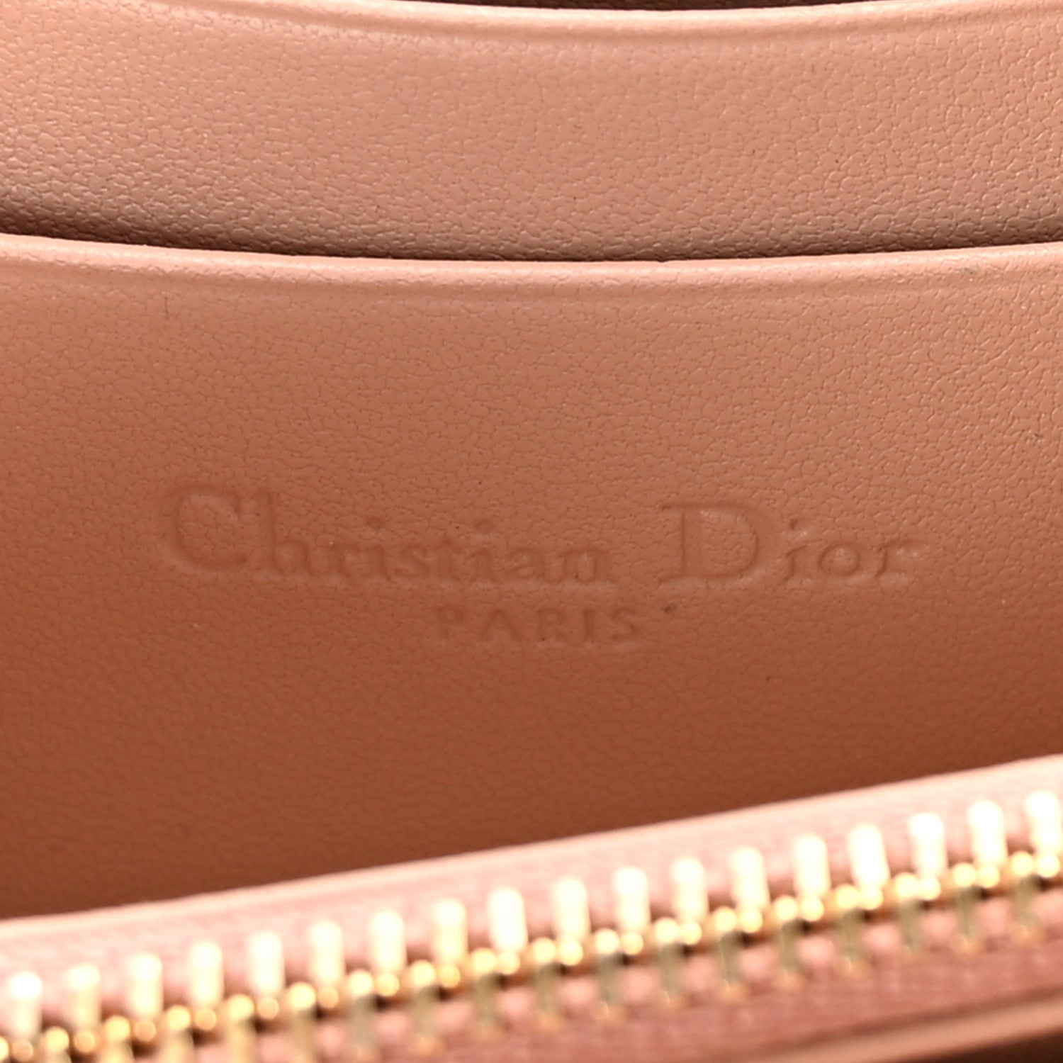Christian Dior Lambskin Cannage Small Lady Dior Voyageur Coin Purse Rose Des Vents 6 of 7