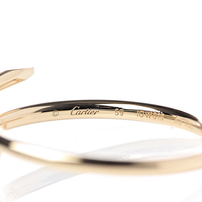 Cartier 18K Yellow Gold Small Juste Un Clou Ring 59 8.75 4 of 6
