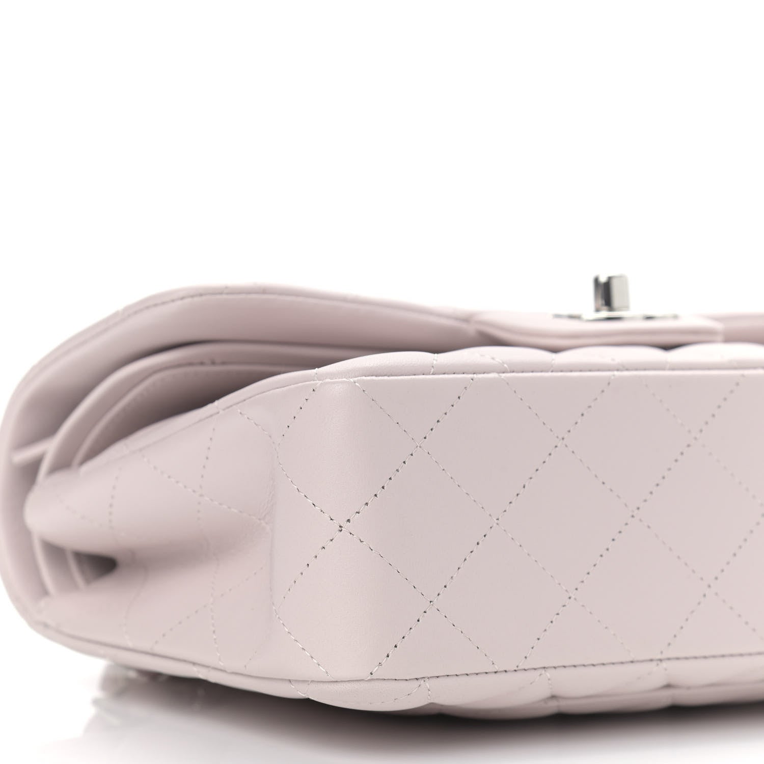 Chanel Lambskin Quilted Small Double Flap Light Purple 7 of 8