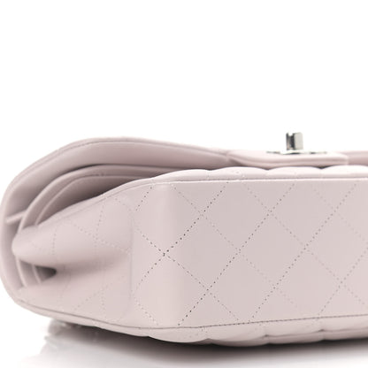 Chanel Lambskin Quilted Small Double Flap Light Purple 7 of 8