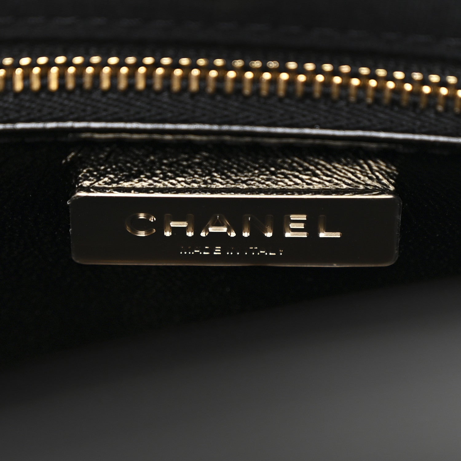 Chanel Shiny Lambskin Quilted 31 Shopping Bag Black 6 of 11