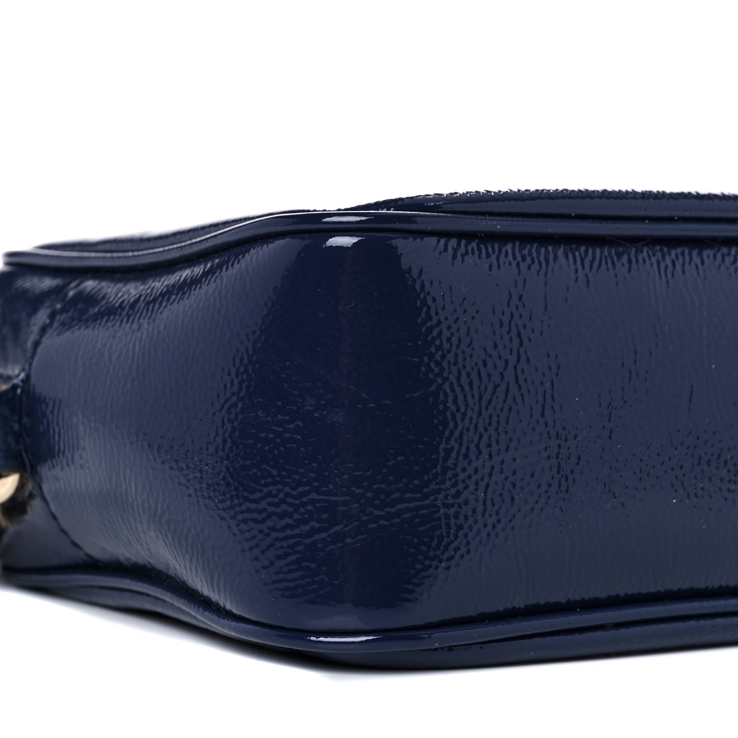 Vernice Naplack Small Soho Disco Bag Uniform Blue