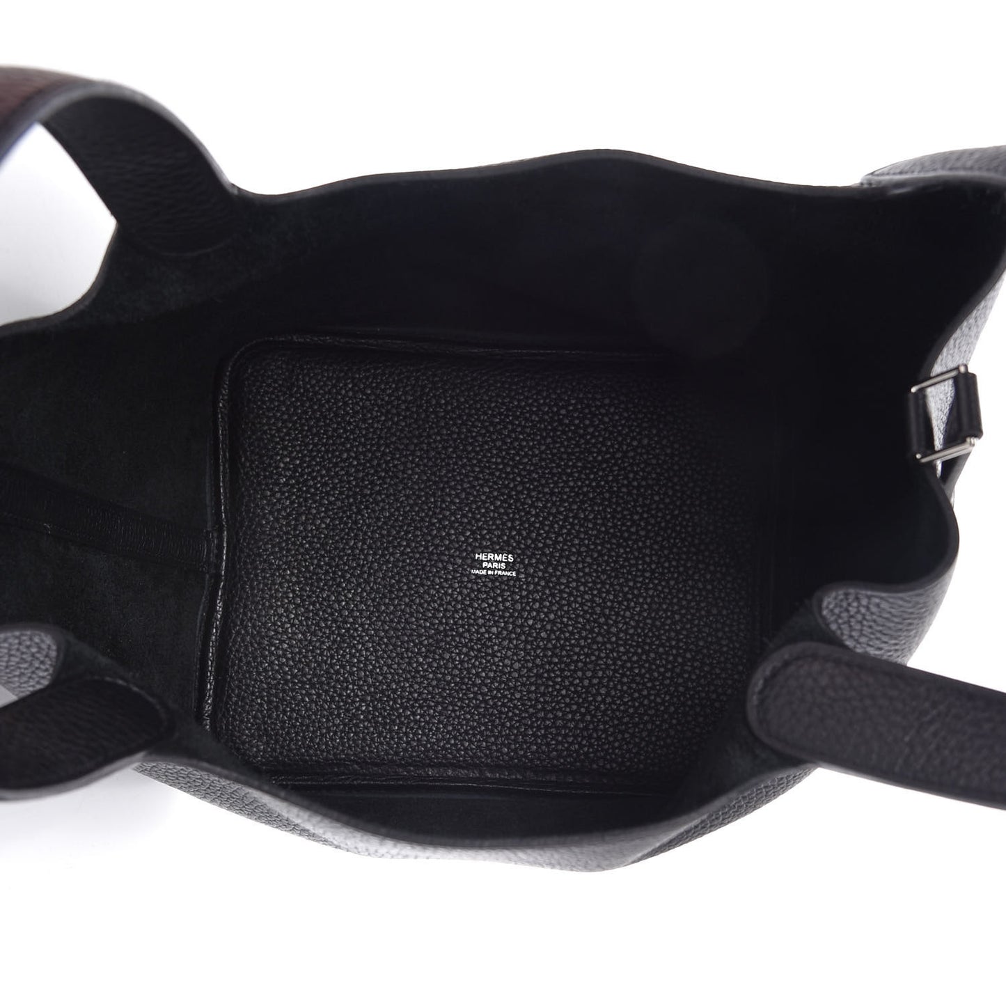 Taurillon Clemence Picotin Lock 22 MM Black
